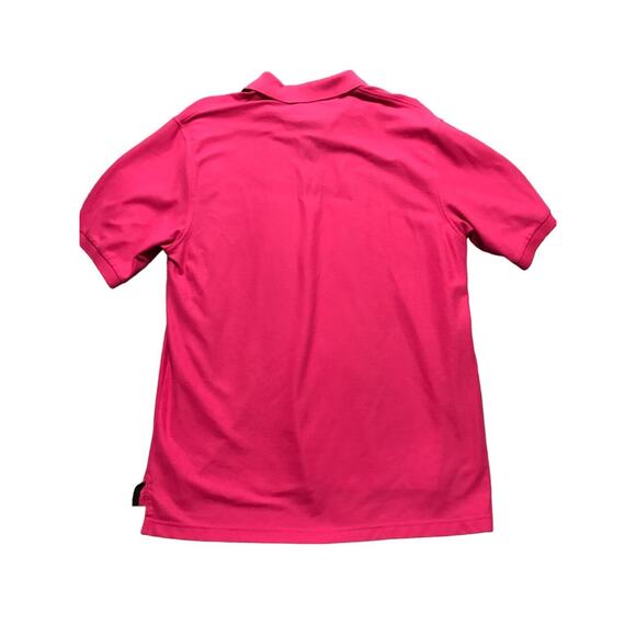 Brooks Brother Men's XL Performance Knit Golf Polo Shirt Hot Pink Cotton - Picture 2 of 9